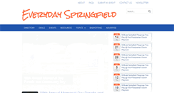 Desktop Screenshot of everydayspringfield.com